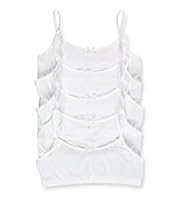 5 Pack Cotton Rich Crop Tops