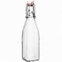 Italian Glass Swing Top Bottle - 8 Oz Capacity - 28 Per Case