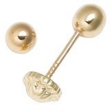 ~ Mindy Harris 14 KT Ball Earrings