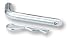 Curt Manufacturing F-78P 5/8 In Hitch Pin With Clip Black Zinc Packaged