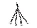 (Price/EACH)Amber Sports Super Durable Chain w/Swivel - Heavy, Heavy Bags, Boxing Equipment, Boxing