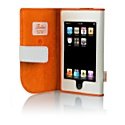 IPOD TOUCH LEATHER FOLIO PERSIMMON/BONE