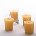 Raw Beeswax Votives: 4 Pack