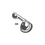 Buy Delta Faucet RP17443WH Single Lever Handle Kit with Set Screw, White by DELTA FAUCET