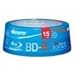 Memorex 32020013358 4X Write Once Bd-R Blu-Ray Discs (15Ct Spindle)