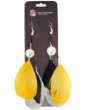 Pittsburgh Steelers Team Color Feather Earrings