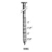 Bostitch S8DRGAL-FH 28 Degree 2-3/8-Inch by .120-Inch Wire Weld Galvanized Ringshank Framing Nails (2,000 per Box)
