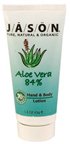 84% Aloe Vera Hand and Body Lotion, Travel Size ( Value Multi-pack of TWO(2) x 24 )