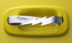 All Sales MFG Billet Aluminum Custom Replacement Door HandlesLightningGMCYukon2007 to 2009Polished, One Pair, Handles Only
