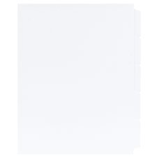 Xerox 3R4416 Single Reverse Collated Index Dividers For Docutech & Docucolor, 250 Per Pack