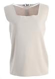 Plus Designers Originals Square Neck Shell Sweater