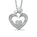 ZALES Diamond Accent Motherly Love Heart-Shaped Pendant in Sterling Silver ss word charms