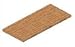 Appalachian Red Oak Flat Top Island Countertop - Varnique Finish - 36 in W x 145 in L