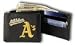 Oakland Athletics Embroidered Leather Trifold Wallet by Rico