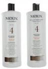 Nioxin System 4 Cleanser &amp; Scalp Therapy for Fine Treated Hair Duo 33.8 oz Set