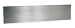 Battalion 1XMW9 Kick Plate, Magnetic, Nickel, L 34 In