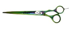 Oster Titanium 8-Inch Curved Scissor, Green