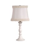 Shelly Ceramic Table Lamp Base White