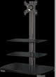 Sanus Systems Ffmf2A-Sb1 Platinum Furniture Series Medium Flat Panel Tv Stand (Black)