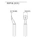 T16 Series SOP Soldering Tip 6.00mm for FM-2022 Parallel Remover, 2 per Pack