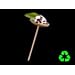 Packnwood "Thani" Bamboo Mini Dish With Skewer, 1.5" Width x 3.9" Length (6 Packs of 24)