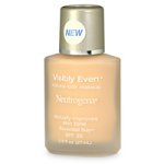 Neutrogena Visibly Even Natural-Look Makeup With SPF 20, Golden Bisque 70, 0.9 Fl Oz (27 ml) (Pack of 2)