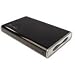 Electronics : 80GB USB 2.0 2.5 Portable Black Metal Enclosure with USB Cable