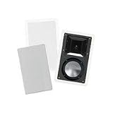 BIC America FH6-W 6.5-Inch 150-Watt 2-Way In-Wall Speakers with Mid/High Frequency Horns