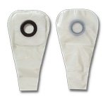 1 Piece Drainable Ostomy Pouch With Karaya 5 Ring 2 1/2opening Transparent - Case of 30
