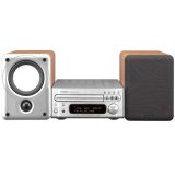 Denon DM33-SCM53 Micro Hifi System With Single CD & FM / AM Tuner & Beech Finish Speakers.
