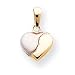 14K Heart Pendant