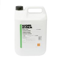 Ilford Hypam, Non-Hardening Rapid Fixer for Film & Paper, 5 Liter Container.