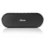 iHome iDM12BX Rechargeable Portable Bluetooth Speaker System for iPod/iPad/iPhone (Black)