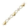 10kt. Gold, Fashion Bracelet with Diamond Accent