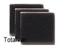 DirtTamer Foam Filter (3 per pack) For Dirt Tamer Hand Vacuum Cleaners Models V2400, V2510