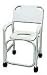 Aluminum Shower Chair With Casters and Commode Seat Only