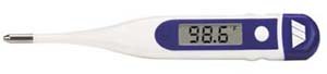 9-Second Rigid Tip Digital Thermometer, Fahrenheit
