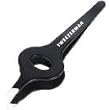 TWEEZERMAN Professional Wide Grip Slant Tweezer (Model:1217-CP)