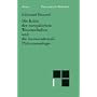 Die Krisis der europ�ischen Wissenschaften und die transzendentale Ph�nomenologie: Eine Einleitung in die ph�nomenologische Philosophie