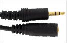 Atlona 25Ft (8M) 1/8 (3.5mm) Mini Male To 1/8 (3.5mm) Mini Female Stereo Cable, Audio and Video