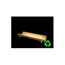 Packnwood "Koshu" Long Half Circular Bamboo Dish - 5.9 x 2.1" - 2000 pcs/case