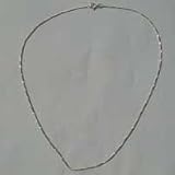 Sterling Silver Necklace (Length=18 inch)