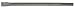 Hitachi 724962 SDS Max 1-Inch x 18-Inch Hammer Flat Hammer Chisel