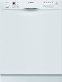 Bosch 24 SHE55P02UC Evolution 500 Series Undercounter Dishwasher In White