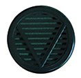 Round Black Humidifier For Cigars