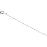 14K White Gold Rope Chain - 24 inches