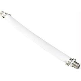 205090WH Flat F Coaxial Jumper Cable by Steren