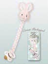 Bearington Baby Bunny Pacifier Clip