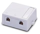 Leviton R02-41089-02W 2-Port Surface Mount Housing, White