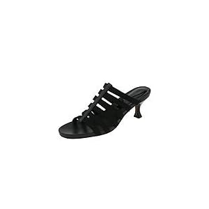 Donald J Pliner Betka | High Heels Black Mesh Elastic Black Antique Patent by Womens Donald J Pliner Shoes